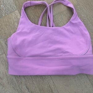 Lululemon Energy Ribbed Long Line Bra